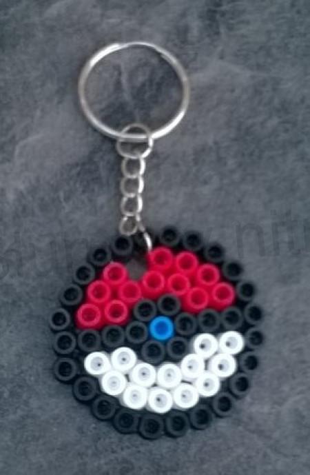 Přívěsek, klíčenka na klíče pokeball - pokemon (D727)