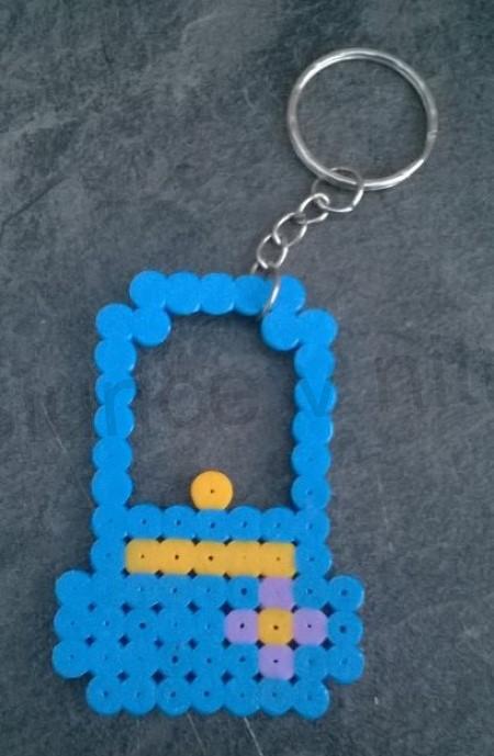 Přívěsek, klíčenka na klíče meloun, kabelka, pivo (D730)