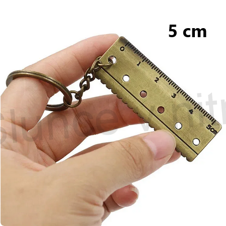 Klíčenka posuvné měřítko platinová (D736)