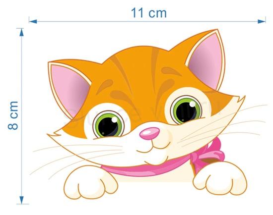 Samolepka na zeď pro děti slůně (E13) 