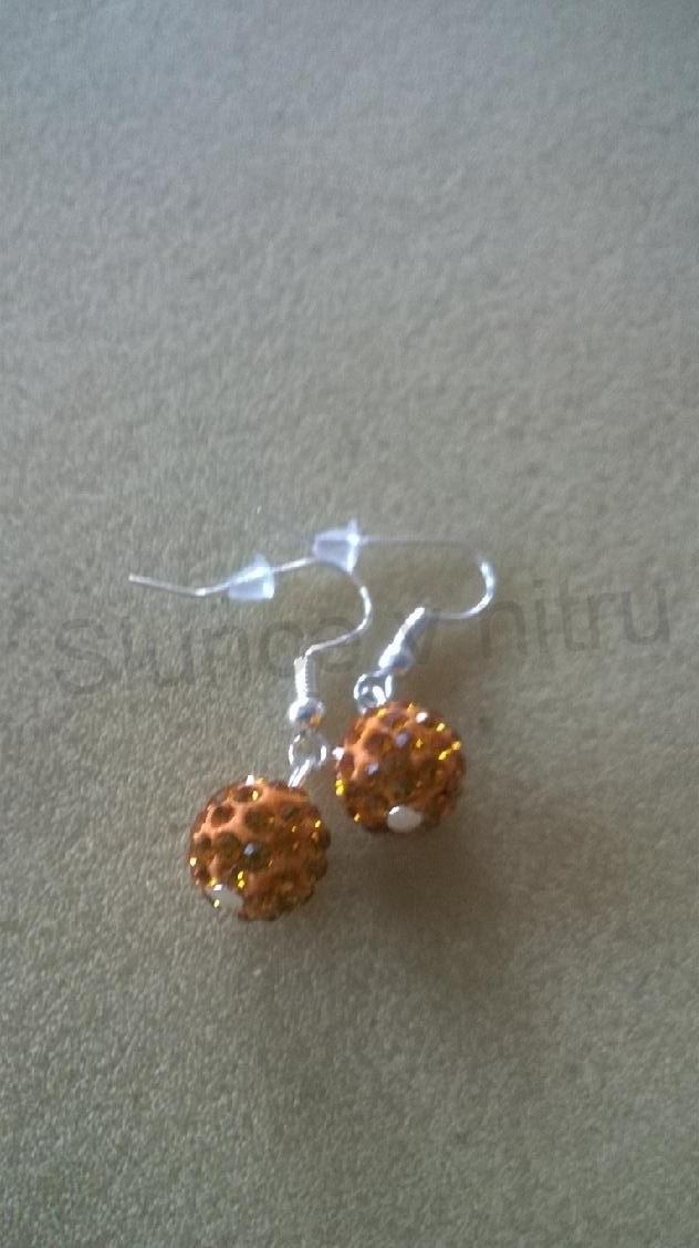 Náušnice kuličky Swarovski 10mm (BB98)