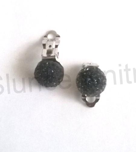Náušnice klipsy s orgonitem (BB762)
