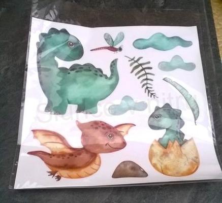 Dětská Samolepicí tapeta Zvířátka Dinosaurus (E847)