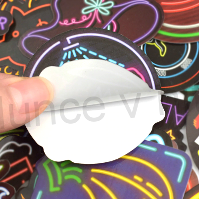Neonové Super Nálepky mix 2 kusy (E43)