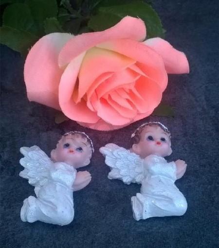 Dekorace, ozdoba Anděl, andílek magnetka (H508)