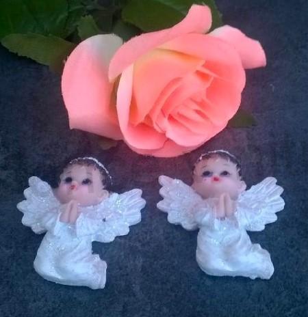 Dekorace, ozdoba Anděl, andílek magnetka (H509)