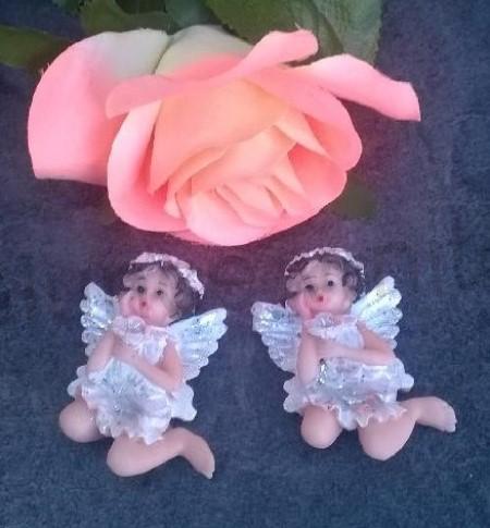 Dekorace, ozdoba Anděl, andílek magnetka (H510)