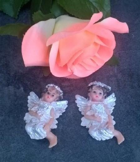 Dekorace, ozdoba Anděl, andílek magnetka (H513)