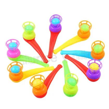 Foukačka s míčkem plastová (D61)