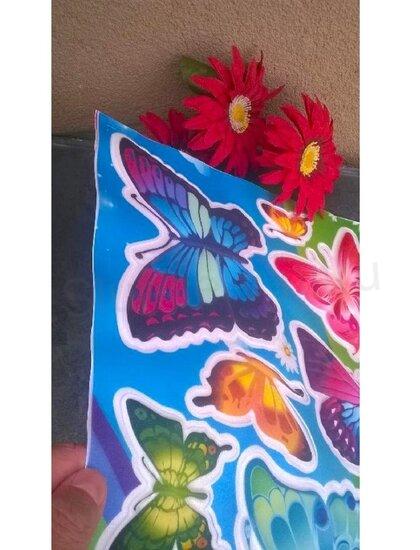 Samolepicí tapeta, dekorace 3D Motýl | 50 x 30 cm (E874)