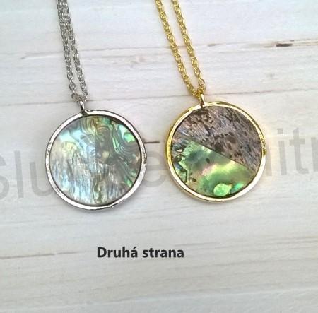 Strom života z mušle Paua – platinová (X1767)