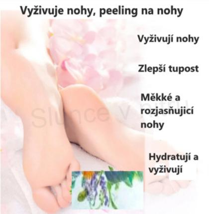 Exfoliační ponožky, maska na nohy (F61)