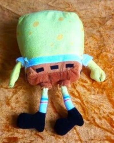 Plyšová hračka Spongebob v kalhotách 33 cm (D902)