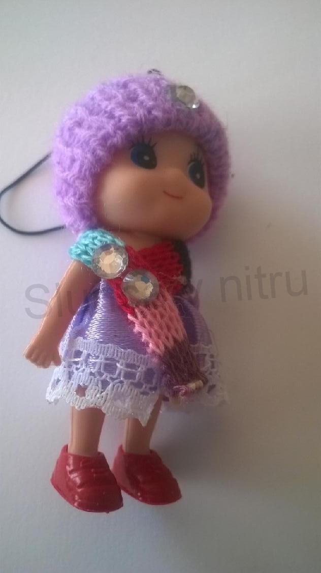 Dětská panenka Doll 8 cm mini (D63)