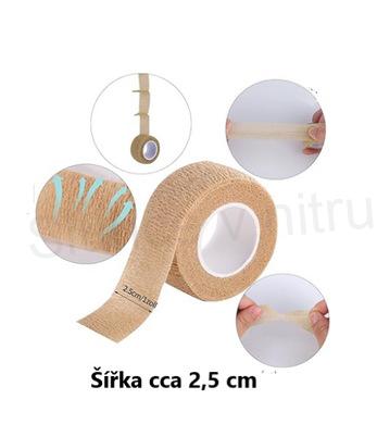 Elastická samofixační obinadlo, obvaz černé menší (F10)