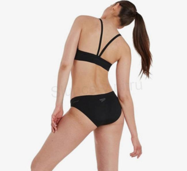 Dámské dvoudílné plavky Speedo – černé (M / EU 38) (K388)