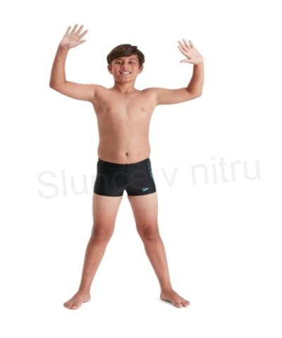 Chlapecké sportovní plavky Speedo – černé/modré (164) (W204)