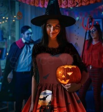 Dámské Formizon halloweenské šaty velikost XL (K416)