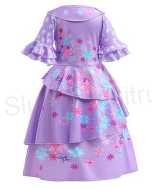 Universální dívčí, dámské šaty s kytičkami velikost L (W214)