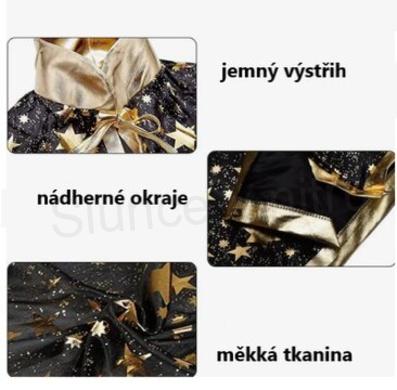 Dětský čaroděj kostým s kloboukem věk 3 - 12 let (W215)