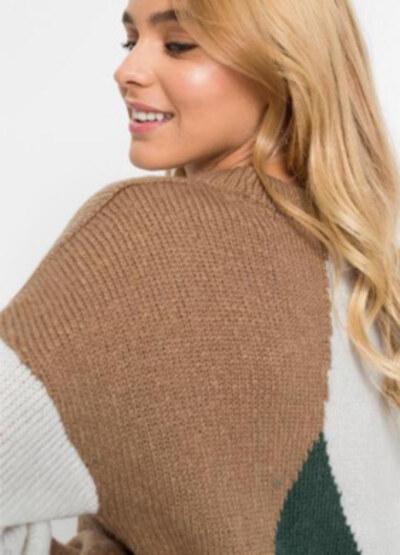 Dámský hřejivý svetr velikost 2 XL až 3 XL (K451)