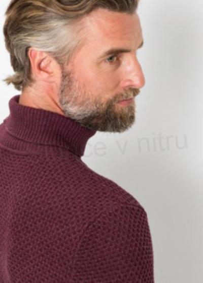 Pánský svetr s rolákem velikost 4 XL (K454)