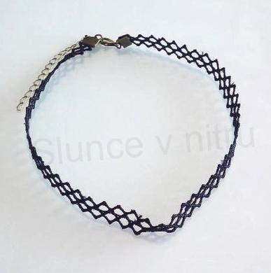 Náhrdelník krajkový choker (BD862)