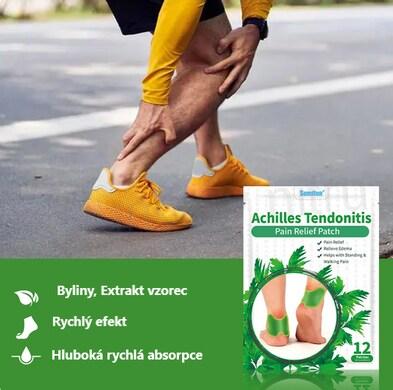 Hřejivá pelyňková náplast na bolest achillovy paty 12 ks (F65)