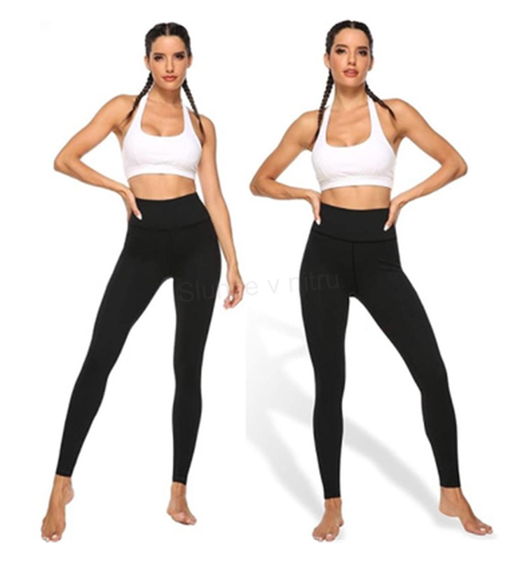 Dámské push up legíny s vysokým pasem – velikost L (K492)