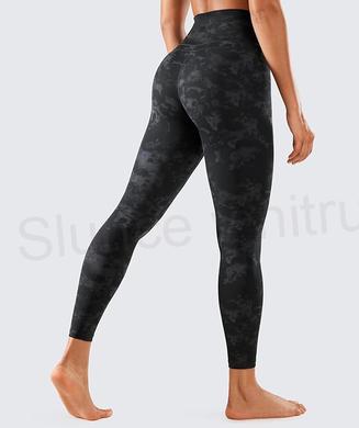 Dámské šedé sportovní legíny s vysokým pasem – velikost Large‑X‑Large (K496)