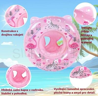 Dětský, kojenecký kruh na plavání s pumpou (D925) 