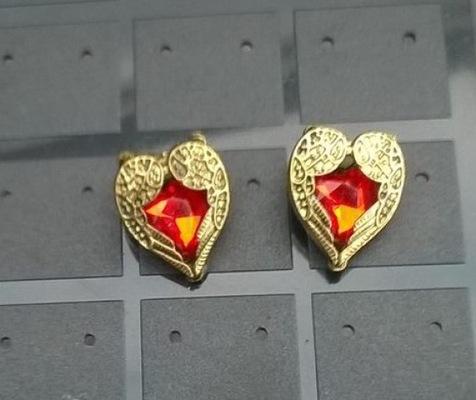 Puzetové náušnice | Retro Andělská křídla (BB10)