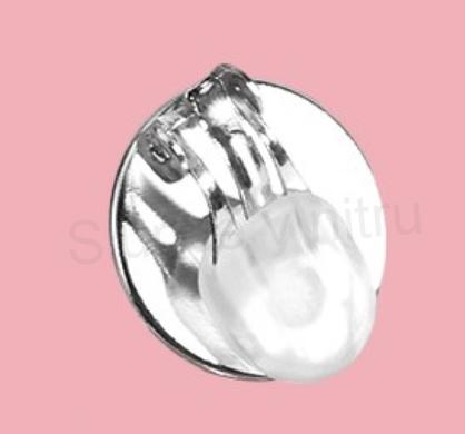 Dívčí náušnice klipsny Jednorožec z nerez oceli 16 mm (BB849)