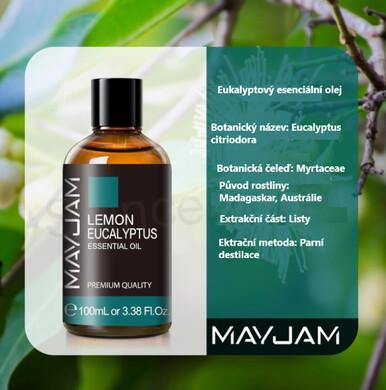 Přírodní 100% citrónový eukalyptový olej -100 ml (CH44)