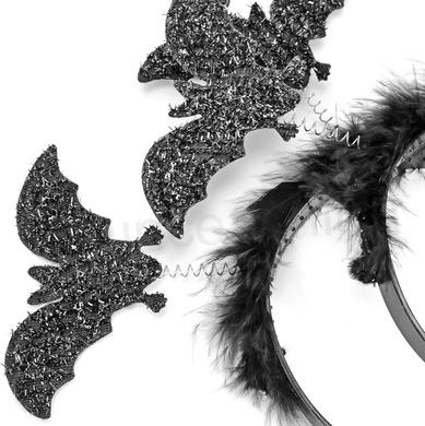 Halloween čelenka do vlasů netopýr (K543)