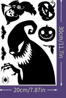 Okenní fólie halloween 30 x 20 cm (E973)