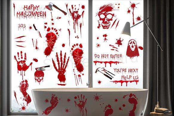 Okenní fólie halloween 35 x 25 cm (E981)