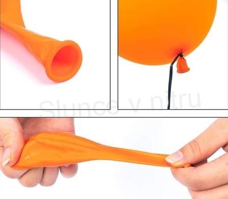 Halloween nafukovací balónky černý, oranžový 2 kusy (E983)