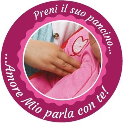 Panenka, miminko se zvuky 39 cm s doplňky (D978)