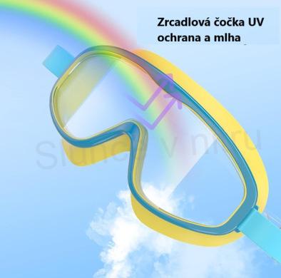 Plavecké brýle UV ochrana proti zamlžení modrý (D981)