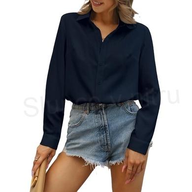 Dámská halenka s výstřihem do V vel.L (K554)