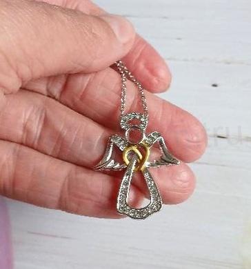 Řetízkový náhrdelník anděl (BD886)