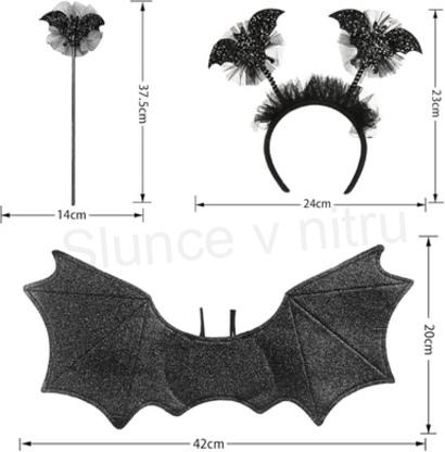 Dětský Netopýří kostým s doplňky (W252)