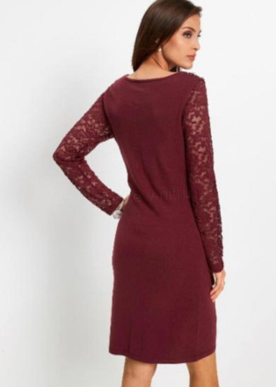 Dámské krajkové šaty 3 XL (K562)