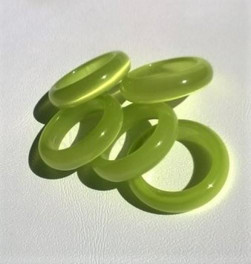 Minerální prsten Kočičí oko velikost 57 (X1884)