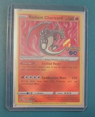 Pokémon - Radiant Charizard - 011/078 - Holo - Pokémon GO (D1095)