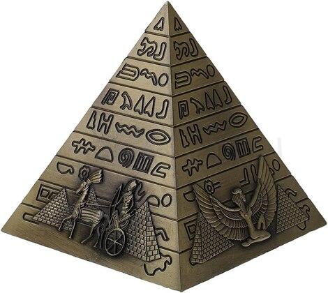 Velká kovová egyptská pyramida (L55)