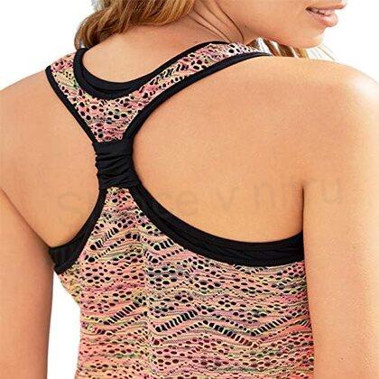 Dámské tankini horní díl Push Up velikost XL (K580)