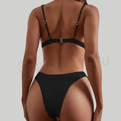 Dámské Triangel Push up dvoudílné plavky velikost XL (K589)