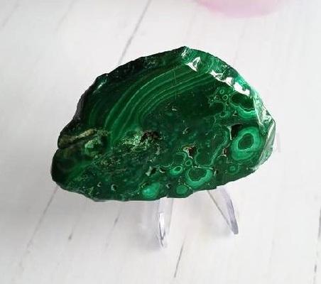 Malachit plátek 37 g (X1951)